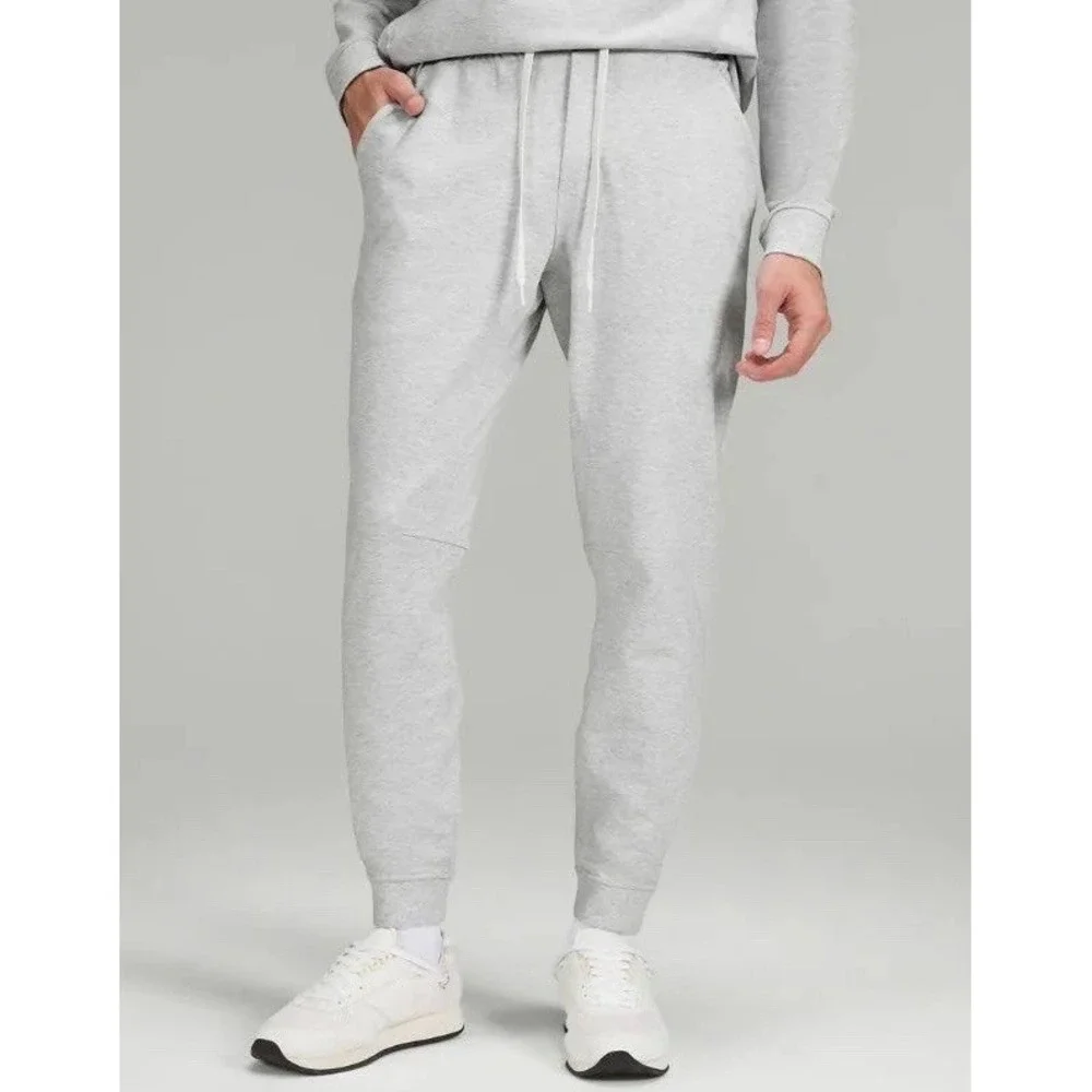 Lululemon City Sweat Joggers Color: Heathered Ultra Light Grey/Sea Salt Size S